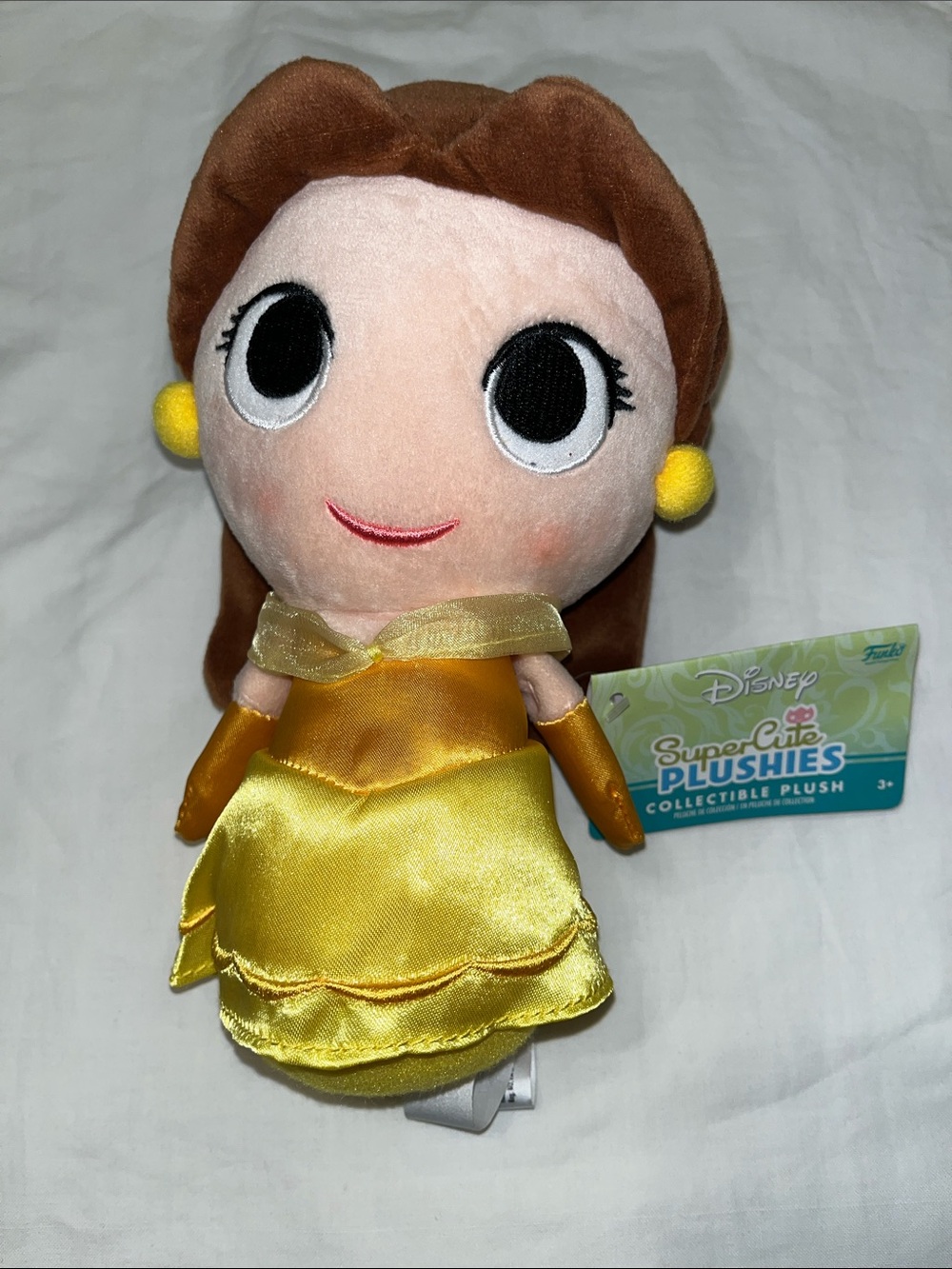 Disney Belle Yellow Dress Plush SuperCute Plushies